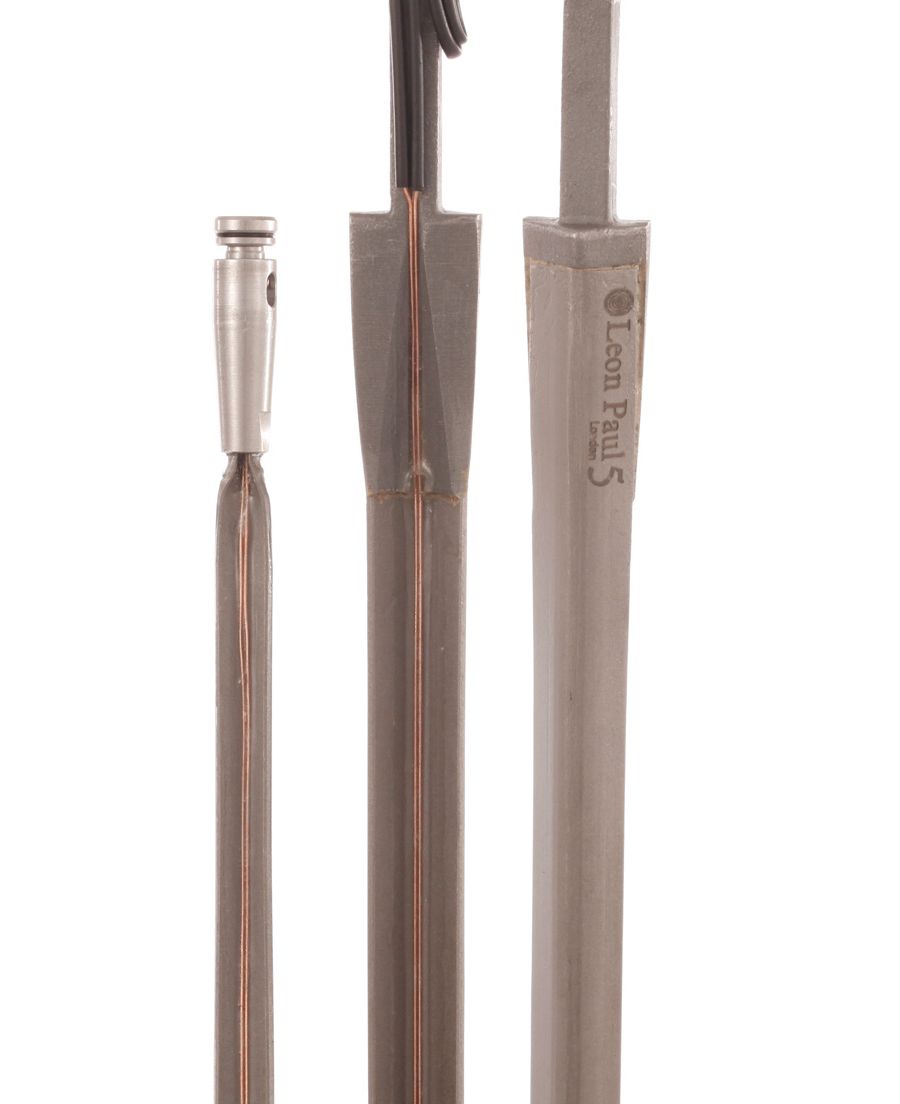 LP sztenderd párbajtőr penge (5-ös, 0-s méretek), behúzott